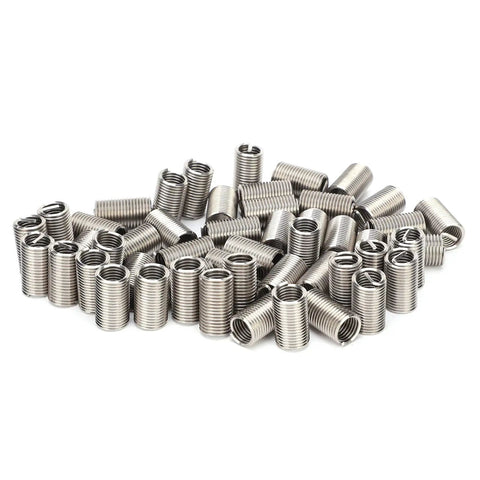 50 Piece Wire Thread Insert Sleeve Kit For M10 X 1.5 Screws Stainless Steel 304 Coiled Inserts Protective Nut And Repair Kit