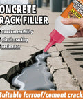 Heavy Duty Asphalt Crack Filler Blacktop Driveway Sealant That Flexes In Extreme Weather To Slash Repair Trouble And Keep Your Concrete Pavement Looking Slick And Totally Legit being applied to a concrete crack.