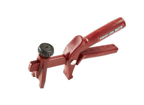 Red Tile Leveling Pliers Gun for Leveling System, heavy duty wall and floor spacers, adjustable for precise tile installations