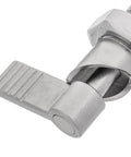 Close-up of Tough As Nails Stainless Steel Indexing Plunger With Solid Locking Bolt and M20 X 1.5 Threaded Knob for machine setups.