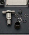 Upgrade Your Heavy Duty Tool Game With This Premium Impact Driver Socket Anvil Assembly Kit Featuring Durable Steel Build Textured Grip Sleeve And Smooth Internal Repair Parts Perfect For Fixing Worn Out Internals And Cutting Downonsite Downtime. steel impact driver anvil kit with grip sleeve, springs and rings