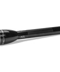 ML50L LED 3 Cell C Flashlight With Adjustable Focus From Spot To Flood And Four Mode Settings, USA Made, black body