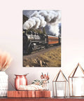 Steam Locomotive Train Canvas Wall Art Poster For Living Room Decor Modern Bedroom Print Dope Wall Hanging Artwork 12x18 Inch