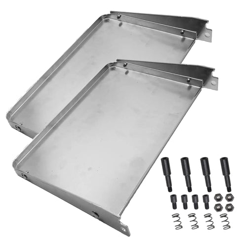 Top Shelf Folding Extension Tables For 13 Inch Thickness Planer Rock Solid Infeed Outfeed Support Kits Dw735 compatible heavy duty metal surfaces.