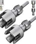 Dual Function Pipe Threading Tool Kit 2 In 1 Internal And External Threading For PVC Pipes One Half Inch And Three Quarters Inch