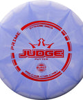 Prime Burst Judge putter disc in three disc golf set with putter midrange and driver including cadet shoulder bag towel and mini