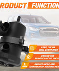 Oil Catch Can Kit For D-MAX MU-X 2017-2020 3.0L TD 4JJ1-TCX Replacement OS-PROV-25 with benefits listed on image
