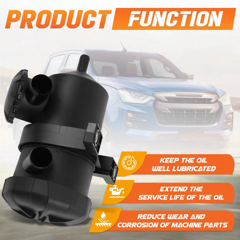 Oil Catch Can Kit For D-MAX MU-X 2017-2020 3.0L TD 4JJ1-TCX Replacement OS-PROV-25 with benefits listed on image