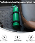 Underseat Fire Extinguisher Mount for Ford Bronco Sport 2021 2025 Quick Access Front Row Seat Bracket Low Profile Metal Holder with green extinguisher