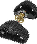 Beefed Up 23.6 Inch Rear Axle Track Assembly Kit for Go Kart UTV ATV and Snowmobile with 428-37T Sprocket 6.2 Inch Brake Disc