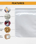 Clear Self Adhesive Shipping Label Sleeves 6x10 Inch Packing Slip Pouches Waterproof Envelopes That Peel And Stick front view