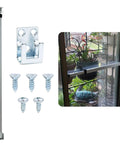 Window Security Bar Adjustable From 28 Inches To 48 Inches For Patio Doors Sliding Doors And Double Hung Windows Provides Extra Security While Allowing Fresh Air Quick Easy Install Works Inside Or Outside For Reliable Home Safety