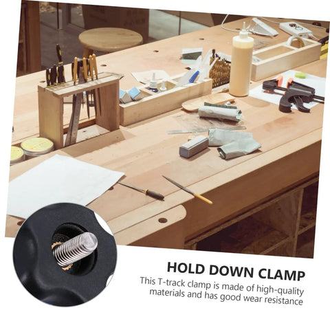 Quick Act Toggle Clamp For T Track Woodworking And Metalworking Hold Down Clamp On Workbenches And Radial Arm Saws Tough As Nails Build DIY Ready And Easy To Use Keeps Projects Secure During Carpentry And Metal Work