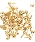 100 Pcs Decorative Nails For DIY Projects Antique Miniature Fasteners For Scrapbooking Hinges And Home Decor Wear Resistant Paper Crafts Brads Clips