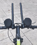 High End Aero Bar Time Trial TT Handlebar Rest for Road and Mountain Bikes 31.8mm Clamp Aluminum Alloy with Soft Arm Pad