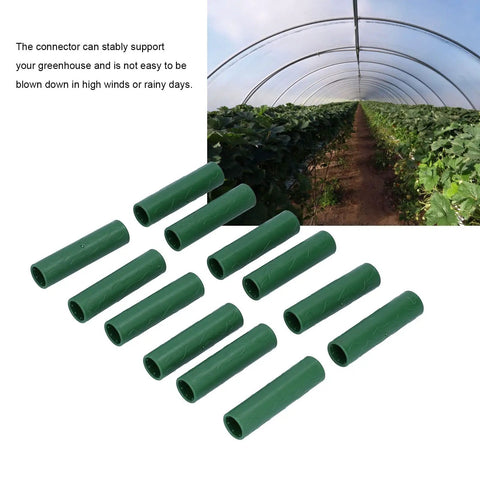 Plant Stake Connector Kit For Garden Support And Climbing Plants, Adjustable Rod Joints For Greenhouse Frames, Durable PP Material, Weather Resistant, Reusable Garden Accessories
