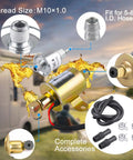 Replacement Fuel Pump And Filter Kit For RV Gens Fits Cummins Onan Marquis Gold 5500 5.5KW with installation parts.