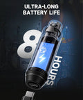 Wireless XLR Microphone Transmitter And Receiver Kit For Pro Gigs 2.4GHz plug-on adapter, 8-hour battery, DC-5V charging