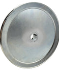 Boss Grade 10 Inch Diameter Single Groove V Belt Pulley For A, B, 5L And 4L V Belts With 1 Inch Bore Motor Pulley Carbon Steel 1020 Zinc Plated