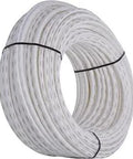 Three Quarters Inch White PEX B Pipe Flexible Water Tubing For Plumbing 500 Feet Coil Freeze Resistant PEX B Tubing For Home Use