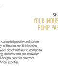 Promotional image for Pentair Shurflo, highlighting their expertise in industrial pump solutions and customer service.