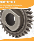 Close-up of Worm Gear Replacement for Stand Mixer Fits 5 Qt and 6 Qt Models Replaces WP9706529 W10916068 9706529 9703543