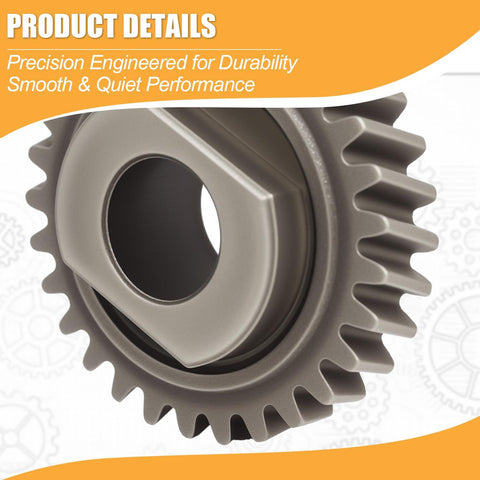 Close-up of Worm Gear Replacement for Stand Mixer Fits 5 Qt and 6 Qt Models Replaces WP9706529 W10916068 9706529 9703543