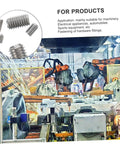 Tough Stuff 300pcs Stainless Steel Allen Head Socket Screw Set Assembly Kit Tools Featuring Oval Cup Point Internal Drive Fasteners For Pro Mechanics And Industrial Jobs Solid Heavy Duty Gear Really Kick Ass Deal For Your Next Gig in factory use