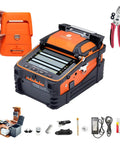 Six Motor Fiber Fusion Splicer with Core Alignment Visual Fault Locator and Optical Power Meter for trunk line construction