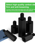 610 Piece M3 Black Nylon Spacer Standoff Kit With Male And Female Spacers Screws And Nuts For PCB Motherboard Raspberry Pi Hats And Circuit Boards Mounting Hardware For DIY Projects, black nylon standoffs