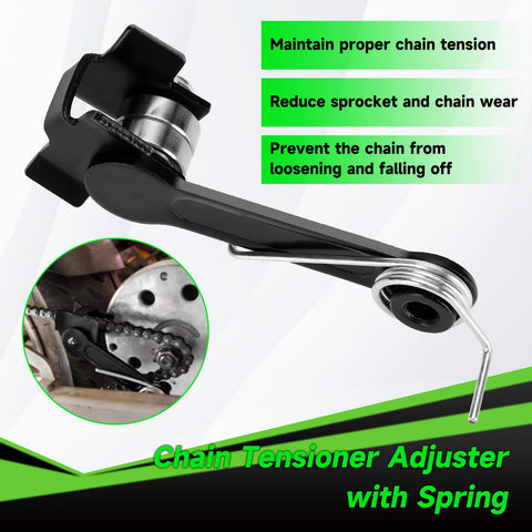 25H Drive Chain 132 Link With 13 Tooth Sprocket Upgrade Kit For Razor MX650 MX500 RSF650 SX500 Electric Dirt Bike Pit Bike Motocross Parts With Chain Tensioner