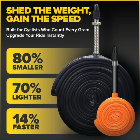Ultra Lightweight TPU Inner Tube For Road And Gravel Bikes 700x18-32 With 65mm Presta Valve Fits 18C To 32C Tires Durable Flexible Reliable 2 Pack