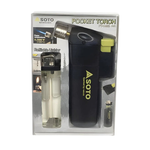 Compact Windproof Butane Torch Lighter Refillable Pocket Flame Tool For Camping Hiking Grilling And DIY Projects Adjustable Flame