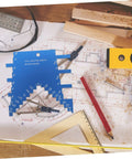 Table Saw Setup Blocks And Depth Gauge Aluminum Alloy Woodworking Small Square For Blade Height And Cutter Depth Crosscut Sled Guide Router Table Accessory You Can Rely On on workbench with tools and plans