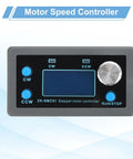 Gray DC Motor Speed Controller 5-30V With Forward Reverse Function, Pro Grade Stepper Motor Control Module With HD Display