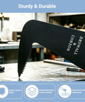 Jab Saw Blades For Drywall And Carton Universal Oscillating Multi Tool Blades close-up with high-carbon steel and black oxide coating.