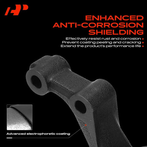 Front Right Suspension Knuckle With Ball Joint For Chrysler 300 2012-2023 V6 3.6L V8 5.7L RWD Dodge Challenger 2012-2023 Coupe Charger 2012-2023 Sedan Without Brembo Brakes Passenger Side For Your Ride, black anti-corrosion coated