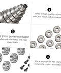 Top Mounted Router Bit Ball Bearing Gear With Low Noise Double Shielded Design Includes Screws And Wrench Replacement Bearings For Depth Adjustment And Repair Random Style For Woodworking Projects shown in use