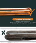 Comparison of polished copper and corroded heating elements for EcoSmart ECO 18 27 36 water heaters, highlighting durability.