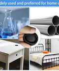 Premium T Shaped Silicone Plugs And Screw Caps For Furniture Cabinets And Garage Gear With Seventy Piece Mix Of Sixteen Rounded Sizes For That Pro Level Sweet Finish shown in various home uses.
