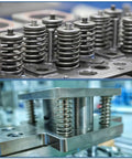 304 Stainless Steel Compression Spring Zero Point Eight Millimeter Wire Diameter 305 Millimeter Length in machine components