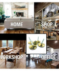 Set Of 4 Swivel Levelers For Furniture Adjustable Feet Glide For Tables Chairs Cabinets And Workbenches Gold Finish 2.36 By 1.75 Inches Easy Install Aluminum displayed among various room settings, including home, shop, workshop, and office.