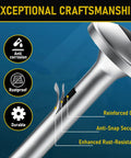 Detail of 600Pcs Size 8 By 1 Inch Pocket Hole Screws For Woodworking, highlighting reinforced core and rust resistance features.
