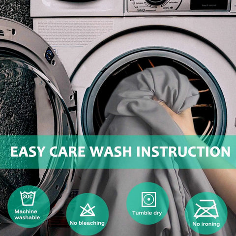 Easy care wash instructions for Silky Soft Sleeping Bag Liner And Sleep Sack For Backpacking And Travel Sheets For Hotels And Hostels