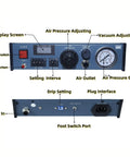 Front panel of 110V Automatic Glue Drip Dispenser for Electronics with digital display and 983A controller