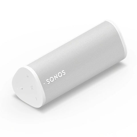Roam 2 White Portable Waterproof Bluetooth Speaker With Crisp Clarity And Deep Bass, IP67 Durability, Ultra Compact And Lightweight