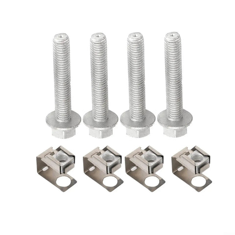 All In One Manifold Bolts And U Nuts Kit For Dodge Ram 1500 2500 3500 Durango Jeep Grand Cherokee Cherokee Wrangler 2004 To 2024 Replacement Includes Four Bolts And Four U Nuts, metal hardware set