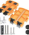Pro Grade Featherboard For Table Saws, Router Tables And Band Saws, Kickback Prevention And Precision Feed Control, Dual Leg Base