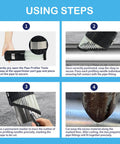 Steps of using Multi Surface Pipe Profiling Tool And Cutting Template Duplicator with illustrations and detailed instructions.