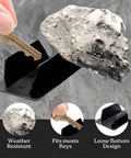 Hide A Spare Key In Plain Sight With This Real Looking Rock Key Holder For Gardens Or Lawns, shown with loose bottom design